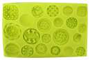 Floral Buttons Silicone Mould